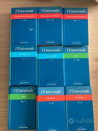 Enciclopedia “L’Universale Garzantina” – 9 volumi