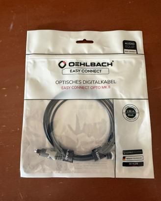 Cavo ottico audio digitale Oehlbach Easy Connect