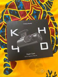 Wolfang WD03: Dash Cam Auto 4K Doppia con WiFi