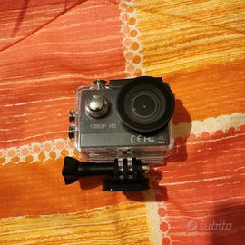 Action Cam con Custodia Impermeabile 