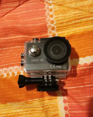Action Cam con Custodia Impermeabile 
