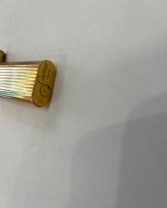 Accendino cartier placcato oro