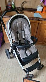 Trio passeggino navicella ovetto peg perego