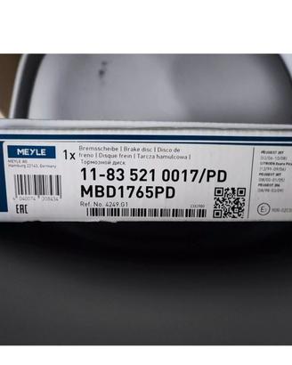 Dischi freno e pastiglie