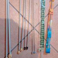 Lotto ferri per maglia uncinetto varie misure