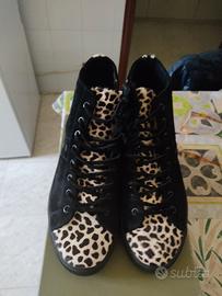 scarpe leather crown 