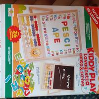 lavagnetta conto e scrivo gioco in legno 