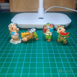 4 Orsetti Kinder Sorpresa Anni '90 Luna Park