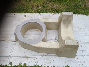 Basamento in vtr per Lombardini