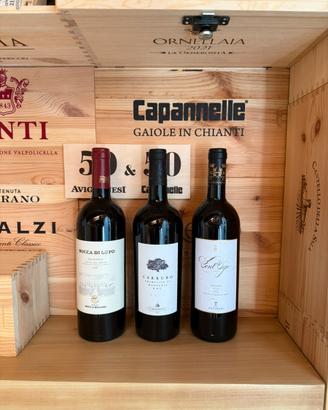 Tris vini gran selezione Antinori!