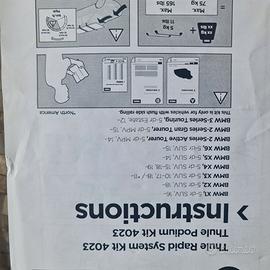 Barre portatutto THULE aggancio rapido per BMW