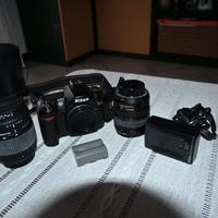 Nikon D80 + Obiettivi Nikon 18-70mm e Sigma 70-300