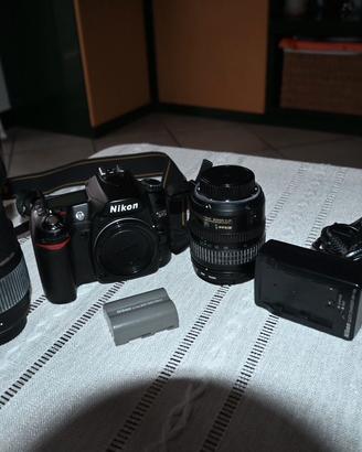 Nikon D80 + Obiettivi Nikon 18-70mm e Sigma 70-300
