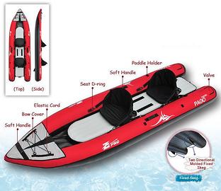 Kayak gonfiabile ZPRO due posti