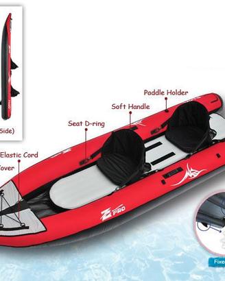 Kayak gonfiabile ZPRO due posti