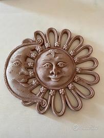 Decorazione sole e luna da parete