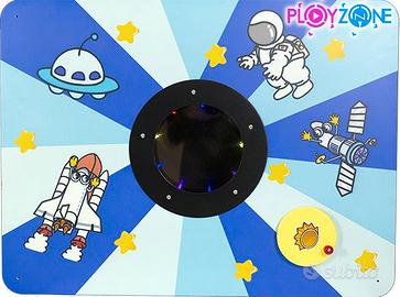 Pannello manipolativo stile montessoriano