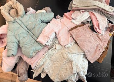 👧 Lotto abbigliamento bambina – taglia 62