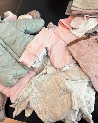 👧 Lotto abbigliamento bambina – taglia 62
