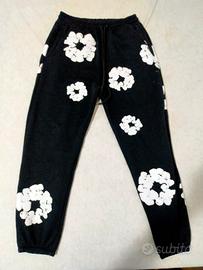 pantaloni tuta denim tears 