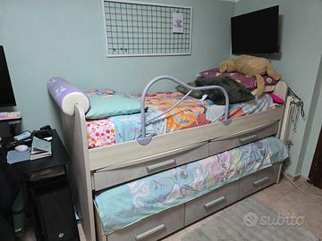 Letto rialzato Lisa mondo convenienza