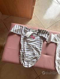 completini bimba H&M nuovi mai usati con cartellin