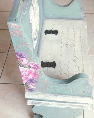 PANCA VINTAGE SHABBY CHIC –  RESTAURATO