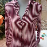 Pull&Bear – Camicia donna in viscosa (taglia S).
