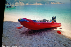 Canoa gumotex Ruby con motore Mercury 3,5