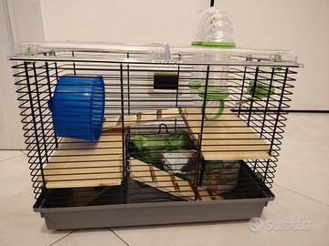 gabbia per roditori come nuova