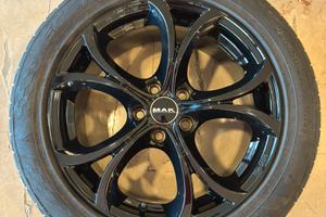 Cerchio MAK Lario 7,5JX17 H2 ET31 5x110 + gomma