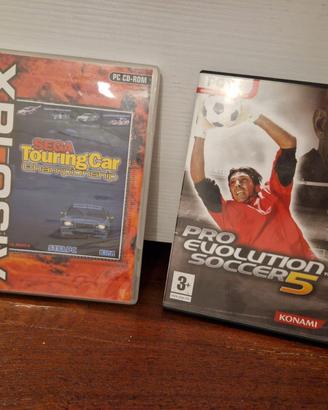 Lotto Giochi Sport PC – Sega Touring Car + PES 5