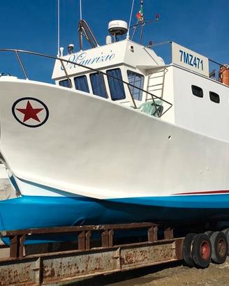 Barca con licenza di pesca