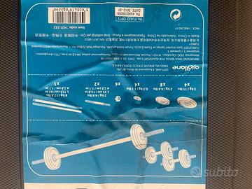 Kit manubri e bilancieri 50kg. 