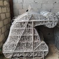 Luminaria a forma di cappello babbo natale