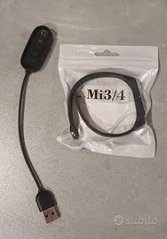 caricatore Xiaomi Mi Band 4 + cinturino