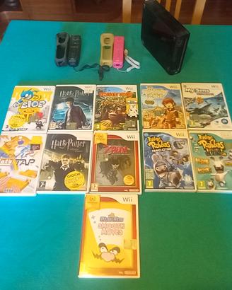 Console Wii + 2 joystick Wii+ 11 giochi