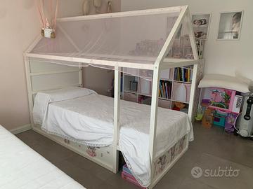Letto a capanna Montessori 