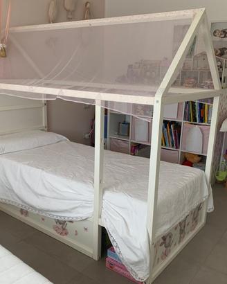 Letto a capanna Montessori 