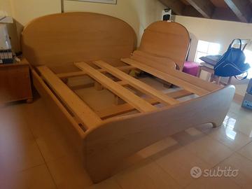 Letti di legno massello pregiato BIO