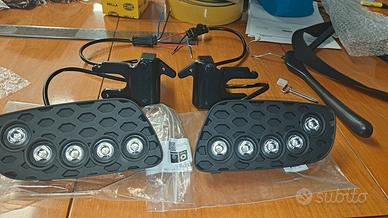 smart 451 brabus faretti led diurni hella