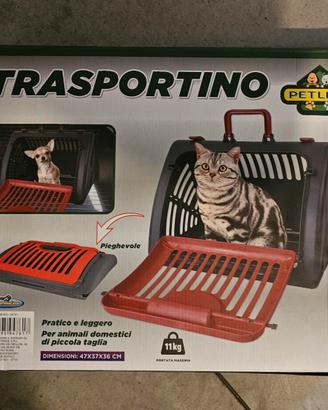 trasportino per gatti di piccola taglia