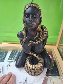 Candela Donna con Serpente – Stile Gotico 