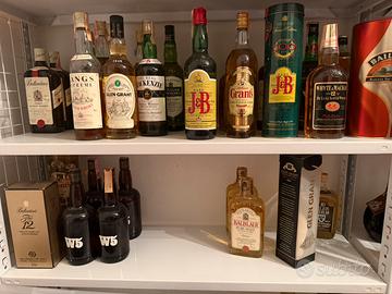 Liquori whisky brandy cognac