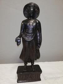 Buddha in bronzo India 19th/20th secolo