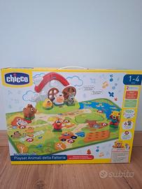 gioco chicco playset animali della fattoria 