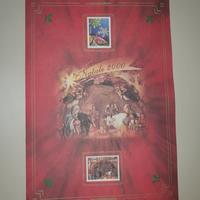 Folder francobolli Natale 2000