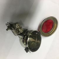 Fanalino Posteriore D'epoca In Vetro Prismatico "S