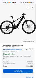 ebike  pedalata assistita  Lombardo SELINUNTE