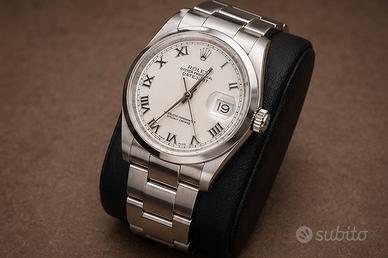 Rolex Datejust W Num Romani Full Set & Revisione